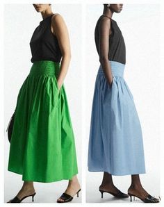 Lasaky - Leisure Style Pleated Elastic Waist A-line Skirt Types Of Skirts, Olivia Mark, A Line Skirt, A Line Skirts, Pleated Skirt, Elastic Waist, A Line, Elastic, Skirt