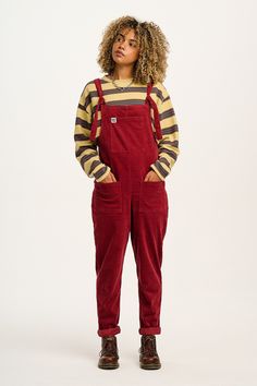 Say hello to our iconic Original Dungarees! Not only are they super comfortable with a tapered leg, but the signature ties add a touch of personality to every outfit. Say goodbye to boring pants and hello to your new favourite dungarees! Available here in our very special Bella Embroidery Shipping worldwide with free UK delivery over £69! Red Dungarees, Autumn Dungarees, Lucy And Yak Boilersuit, Lucy And Yak Teal Dungarees, Lucy Yak Dungarees, Corduroy Dungarees, Cotton Dungaree, Lucy And Yak, Dungarees Shorts