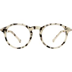 Get the beauty of acetate without the bulk in these stylish round glasses. Made from our thinnest high-quality acetate the eyeglasses features double metal wire temple arms. An amazing choice for glasses and sunglasses the look can be worn all day without weighing you down. For added comfort the super lightweight style is fitted with acetate temple tips. It is available in the following glossy options: tortoiseshell or ivory tortoiseshell. | Zenni Round Prescription Eyeglasses Tortoise Shell Mixed Round Tortoise Shell Glasses, Round Eyeglasses Women, Zenni Optical Glasses, Wire Frame Glasses, Artsy Vibe, Face Frames, Glasses For Round Faces, Tortoise Glasses, Tortoise Shell Glasses