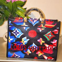 New Colorful Leather Bag. Has A Cross Body Strap. Louis Vuitton Messenger Bag, Louis Vuitton Petit Noe, Louis Vuitton Dust Bag, Louis Vuitton Pallas, Authentic Louis Vuitton Bags, Louis Vuitton Red, Louis Vuitton Pink, Lv Purse, Louis Vuitton Purse