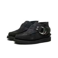 Ring Boots with 2021 - FO Black — YUKETEN Streetwear Round Toe Loafers With Rubber Sole, Streetwear Loafers With Rubber Sole And Round Toe, Modern Leather Moccasins With Round Toe, Modern Leather Low-top Moccasins, Leather Loafers With Vibram Sole And Round Toe, Leather Moccasins With Lug Sole And Round Toe, Modern Moccasins With Rubber Sole And Round Toe, Flat Heel Leather Shoes For Streetwear, Leather Streetwear Shoes With Flat Heel