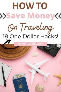 Want to save money on travel? This list of 18 budget travel tips will help you find cheap travel essentials for your trip! One Dollar, Storage Bags