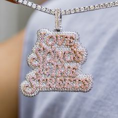 Introducing the GLD x Lil Durk exclusive collaboration- the ‘Only the Family’ Collection. This exclusive pendant is thoughtfully designed to celebrate the Grammy-award winning artist’s presence in rap culture, deeply embedded in music and style. Crafted in 14k White Gold with Rose Gold accents and flooded with diamond hand-set stones, the Love Songs 4 the Streets Pendant is named after his album titles representing love and loyalty. Paired perfectly with the 5mm Diamond Tennis Chain, this piece Rap Culture, Lil Durk, Rose Gold Accents, Tennis Chain, Vermeil Jewelry, Custom Earrings, Pendant Bracelet, Drop Necklace, White Rose Gold