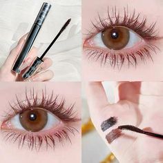 ✨This mascara can really create a variety of makeup.✨Not easy to smudge, lasts all day. Smudge Proof Mascara, Lengthen Eyelashes, Clear Mascara, Curling Mascara, Tubing Mascara, Silk Fiber, Beautiful Eyelashes, Fiber Lash Mascara, Makeup Package