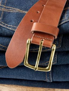 Our Handsome Jean Belt Is Crafted of Premium Leather Here in the USA Mens Leather Belts, Casual Leather Belt Buckles For Workwear, Classic Leather Belts And Suspenders For Everyday, Classic Leather Belt Buckles For Fall, Classic Leather Belt For Fall, Leather Belt With Removable Feature For Everyday, Classic Leather Belts For Fall, Casual Leather Belt Buckles For Everyday, Men Belt