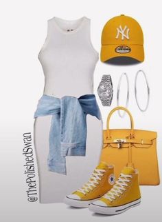 Outfit Inspo For Women, Yellow Converse, Great Fashion, Matching Couple Outfits, At Noon, Classy Casual Outfits, Casual Chic Outfit, Cute Swag Outfits, Cute Simple Outfits