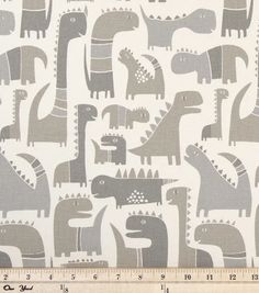 an image of a pattern with dinosaurs on the back and grey, white, and gray background