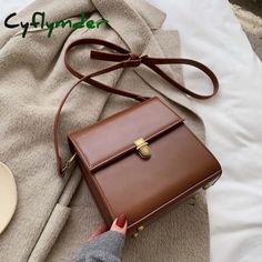 Brand Name: Cyflymder Shape: FLAPHandbags Type: Shoulder BagsTypes of bags: Shoulder & Crossbody BagsMain Material: PUClosure Type: HaspHardness: SOFTExterior: Open PocketLining Material: PolyesterOccasion: VersatileNumber of Handles/Straps: SingleInterior: Cell Phone PocketItem Type: Handbags Tas Bahu, Tassen Design, Brown Purse, Travel Handbags, Crossbody Bag Women, Night Wear, Style Noir, Shoulder Messenger Bag, Daily Essentials