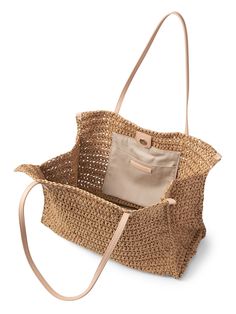 product photo Spring Travel Crochet Bag With Adjustable Strap, Versatile Everyday Beach Bag In Natural Color, Versatile Natural Straw Shoulder Bag, Versatile Natural Straw Bag For Everyday Use, Versatile Natural Straw Bag With Adjustable Strap, Versatile Natural Bucket Bag For Daily Use, Versatile Woven Rectangular Straw Bag, Versatile Lightweight Tote Bag, Lightweight Shoulder Bag For Spring Travel