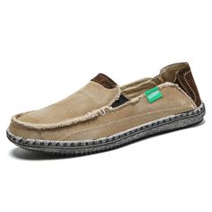 PRICES MAY VARY. WIDTH: Normal Lightweight slip-on shoes: Your choice for work or walking EASY ON and OFF:Relaxed fit with hight textured canvas upper COMFORTABLE :Soft cotton lining / Slip-on Loafers FIT for Seasons. A good pair of comfort canvas slip-on shoes, driving shoes, walking shoes, casual shoes and suitable for daily activities. Fit for spring, summer, fall, winter Men's Slip-on Cloth Loafers Outdoor Leisure Canvas Shoes. Slip-on style loafers which are easy on and off. From the beach Flat Slip-on Loafers For Walking, Casual Canvas Flat Slip-ons, Leather Slip-on Canvas Shoes, Casual Style, Leather Slip-on Canvas Shoes Casual Style, Casual Leather Slip-on Canvas Shoes, Slip-on Low-top Loafers For Walking, Beige Casual Flat Bottom Loafers, Brown Slip-on Loafers With Flat Bottom, Brown Casual Slip-ons With Flat Bottom