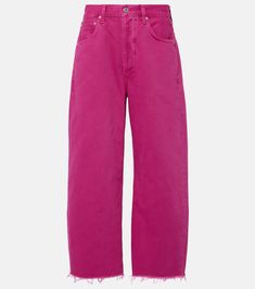 Ayla wide-leg jeans in purple - Citizens Of Humanity | Mytheresa Relaxed Fit Cotton Flare Jeans With Belt Loops, Cotton Wide Leg Flare Jeans With Belt Loops, Cotton Cropped Wide Leg Pants With Five Pockets, Cropped Cotton Wide Leg Pants With Five Pockets, Cropped Wide Leg Cotton Pants With Five Pockets, Cotton Cropped Leg Flare Jeans With Belt Loops, Relaxed Fit Wide-leg Jeans With Button Closure, Cotton Wide Leg Jeans With Belt Loops, Cropped Cotton Flare Jeans With Belt Loops