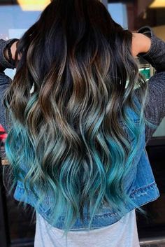 Are you looking for dark blue hair color for ombre and teal? See our collection full of dark blue hair color for ombre and teal and get inspired! Blue Ombre Hair, Dark Blue Hair, Teal Hair, Hair Shades, Hair Color Blue, Ombre Hair Color, Auburn Hair, Hair Dye Colors