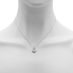 Say yes to true love with this delicate heart lock pendant. The charming depiction of a heart-shaped lock symbolizes an everlasting love. This pendant is an elegant gift for your beloved, any time of year. - 48 cubic zirconia stones are set in 925 sterling silver - Adjustable 16-18in chain for perfect wear - Enjoy complimentary cleaning and inspection at any Day's location for the life of this sterling silver heart lock pendant Day's Jewelers was established in 1914 in Portland, Maine by the Dav Heart Lock Necklace, Lock Pendant, Heart Lock, Lock Necklace, Portland Maine, Everlasting Love, Say Yes, Sterling Silver Heart, Elegant Gift