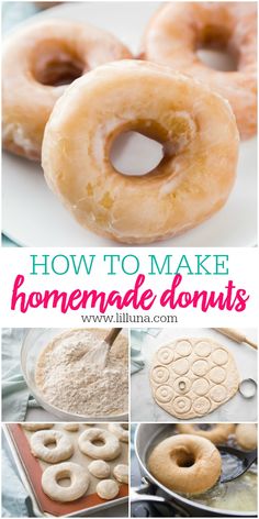 how to make homemade doughnuts