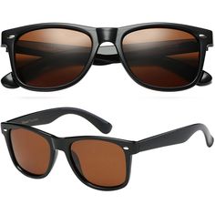 PRICES MAY VARY. UV PROTECTION SUNGLASSES - Stylish men's sunglasses that come with 100% UV (UVA & UVB) protection TAC polarized antiglare lenses. Cool blenders sunglasses for men, women adult and also for teenagers that is perfect for fishing, driving, and outings. UNBREAKABLE HIGH-QUALITY - Dimensions: Lens width: 52mm | Lens height: 43mm | Bridge: 15mm. Polarized sunglasses for men with strong paintless metal hinges for everyday durability. Safe and fashionable shades provide extra comfort. E Durable Black Polycarbonate Sunglasses, Amber Day, Blenders Sunglasses, Polarized Sunglasses Women, Cool Shades, Designer Shades, Sunglasses Uv Protection, Metal Hinges, Beach Activities