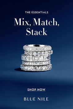 Jewelry Ad Design, Jewelry Photography Tutorial, Blue Nile Jewelry, Jewellery Advertising, Jewelry Ad, Engagement And Wedding Rings