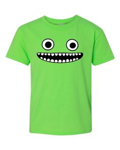 Garten Of BanBan Jumbo Josh Green Youth Tee shirt.  5.4-ounce, 100% cotton Josh Green, Dog Man Book, Mens Halloween Costumes, Kids Tops, Cincinnati, Cute Dogs, Tee Shirt, Kids Outfits, Tee Shirts