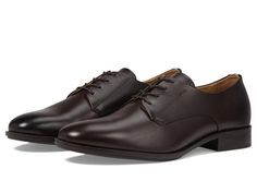 The BOSS® Colby Derby Shoe is the perfect office-wear footwear that every wardrobe needs. The shoe comes with a leather upper, leather lining, and removable polyester footbed that guarantees a lasting quality. It features an almond toe, lace-up closure, and block heel..Rubber outsole..Imported..Product measurements were taken using size EU 40 (US Men's 7), width D - Medium. Please note that measurements may vary by size..Measurements: Heel Height: 1 in Elegant Brown Synthetic Leather Shoes, Synthetic Oxfords For Business In Fall, Elegant Synthetic Lace-up Shoes For Office, Elegant Synthetic Lace-up Shoes For Business, Elegant Synthetic Lace-up Business Shoes, Brown Leather Business Shoes With Cushioned Footbed, Workwear Synthetic Leather Shoes With Removable Insole, Pointed Toe Synthetic Oxfords For Business, Synthetic Leather Shoes With Removable Insole For Work