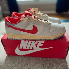 Worn Once. In Brand New Condition. Nike Dunk Low, Dunk Low, Nike Dunks, Nike Men, Nike Shoes, Athletic Shoes, Sailing, Men's Shoes, Man Shop