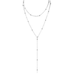 PRICES MAY VARY. Package Includes: You will get 1 long layered necklace featuring a bead chain, Y-shape, and double-layered design, adding a trendy touch to any outfit. Chic Design: This dainty necklace offers a stylish look with its special design and the gloss beads will make you more charming. Perfect for both everyday wear and special occasions. Size Details: The necklace features a 35cm/13.78in the first layer, a 50cm/19.69in the second layer, a 14cm/5.51in long drop chain, and a 5cm/1.97in Cheap Nickel-free Dangle Beaded Necklaces, Dangling Necklace, Necklaces Simple, Drop Necklaces, Outfit Chic, Layered Design, Bead Chain, Necklace Fashion, Long Layers