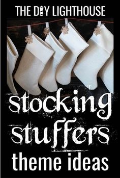 the diy lighthouse stocking stuff offers theme ideas