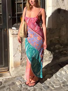 Elevate your style in this sexy U-neck open back Bosnian print halter maxi dress from LikeMyChoice®. Featuring a bold Bosnian print, an alluring U-neckline and an elegant open back with straps, this stunning dress is perfect for special occasions and everyday wear. See More：Vacation @Note:Size: please check measurements carefullyPlease allow 0.5-1" difference due to manual measurementDifferent monitor settings means colors may differ slightly1" = 2.54cm Size Chart : SIZE US UK EU BUST WAIST HIPS Reindeer Headband, Halter Maxi Dress, Halter Maxi, Swimsuit Dress, Short Coat Jackets, Halter Maxi Dresses, Crown Hairstyles, U Neck, Dress Jewelry