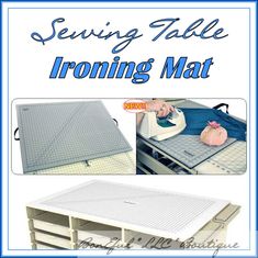 sewing table ironing mat instructions