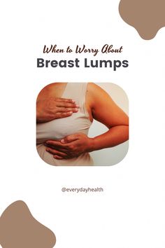 What’s the difference between a hard lump and a movable lump in your breast? Learn what the size and mobility of breast lumps may mean for your health and breast cancer risk. No Worries, Health