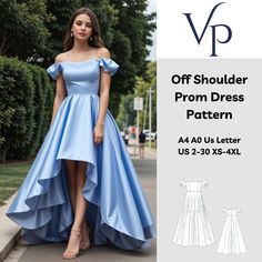 Patron de robe de bal à épaules dénudées et manches bouffantes, robe de bal taille haute, robe de bal, robe à épaules dénudées, TP-4XL A4 A0 US Tailles disponibles : tailles américaines 2-30, tailles standard XS-4XL Les motifs sont compatibles avec les papiers de format A4, A0 et US Letter. Une fois votre paiement effectué, vous recevrez des liens de téléchargement automatique pour les fichiers de patrons. Veuillez noter que les téléchargements ne sont possibles que sur les ordinateurs, pas sur Prom Dresses Sewing Patterns, Prom Dress Pattern Sewing, Sewing Prom Dress, Prom Dress Patterns, Puff Sleeve Prom Dress, Prom Dress Sewing Pattern, Prom Dress Sewing, Puff Sleeve Dress Pattern, Prom Dress Sewing Patterns