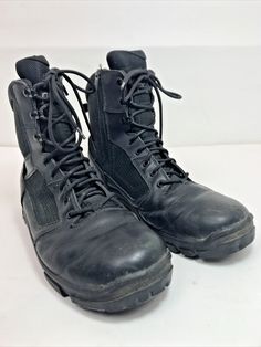 Danner Lookout Side Zip Mens Size 11.5 8" Black Waterproof Leather Boots 23824 | eBay Tactical Insulated Boots For Outdoor Work, Insulated Tactical Waterproof Boots With Round Toe, Black Snip Toe Waterproof Boots For Outdoor Work, Black Waterproof Boots With Snip Toe For Outdoor Work, Black Waterproof Snip Toe Boots For Outdoor Work, Black Waterproof Boots With Snip Toe For Outdoor Activities, Combat Style Leather Waterproof Slip-resistant Boots, Black Snip Toe Boots For Outdoor Activities, Casual Combat Boots With Snip Toe For Outdoor