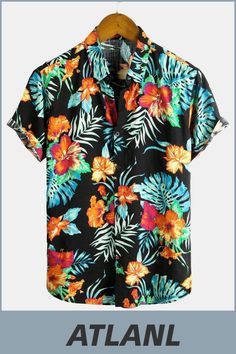 Great for summer vacation, daily leisure, sun beach, travel, rock parties, concert, streetwear, stage performance, dating, urban style, themed parties etc. Hawaiian Vacation, Summer Vacations, Sun Beach, Lifestyle Clothing, Summer Fabrics, Vacation Shirts, Beach Shirts, Summer Shirts, Summer Sale