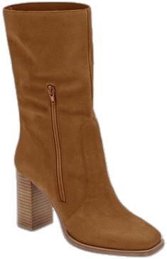 Casual Boots With Zipper And Block Heel, Knee-high Boots With Block Heel And Zipper Closure, Brown Heeled Boots With Block Heel, Trendy Boots With Block Heel And Zipper Closure, Block Heel Boots With Zipper Closure, Trendy Block Heel Boots With Zipper, Trendy Mid-calf Boots With Block Heel And Zipper Closure, Brown Boots With Zipper Closure And Block Heel, Trendy Mid-calf Boots With Zipper Closure And Block Heel