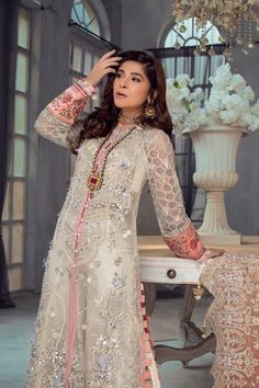 Jasmine Maryam Hussain Wedding Collection 2021 Pakistani Suits Online, Asian Designers, Pakistani Designer Suits, Pakistani Fashion Party Wear, Salwar Kameez Designs, Pakistani Designers, Pakistani Outfits, Wedding Collection, Uk Fashion