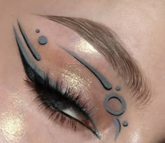 Euforia Makeup, Sag Rising, Futuristic Makeup, India Rose, Maquillage On Fleek