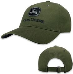 PRICES MAY VARY. Officially licensed John Deere t-shirt with classic logos and designs Made from high-quality materials like cotton, polyester, and mesh Durable construction with reinforced stitching and sturdy brims Embroidered or embossed logos for a high-quality look and feel Great gift for any John Deere enthusiast or farmer Introducing the timeless classic - our John Deere Twill Baseball Cap! This hat is the perfect way to show your love for the John Deere brand while keeping your head prot Trademark Logo, Logo Hat, Men Baseball Cap, Marken Logo, Hat Baseball, Classic Logo, Baseball Caps, Embossed Logo, Green Cotton