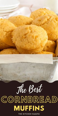 the best cornbread muffins in a pan