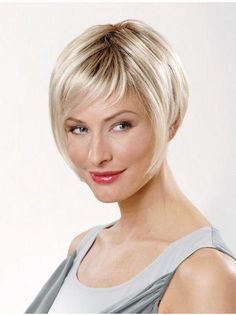 Straight Modern 8 Inches Platinum Blonde Short Bob Hair Wigs #syntheticshortbobwomanwigs #womanstraightbobhairstyle #ladiesblondebobhaircut #shortbob Blonde Short Bob, Short Bob Hair, Blonde Bob Haircut, Asymmetrical Bob Haircuts, Wigs Straight, Blonde Short, Wavy Bob Hairstyles, Medium Bob Hairstyles, Bob Hairstyles For Fine Hair