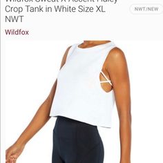 New Fashion Fun In The Sun Or Under Denim Jacket Or Gym Ready. You Need This. Spring Cropped Workout Tops, Cropped Workout Tops For Spring, Fitted Athleisure Tops For Day Out, White Athleisure Tops For Day Out, Sweat Women, Floral Print Crop Top, Lifting Weights, White Crewneck, Crop Top Bra