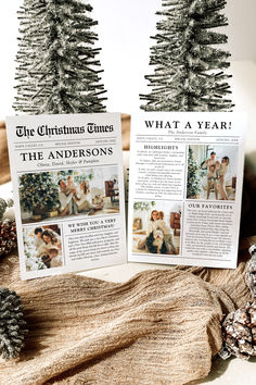 Newspaper Unique Fun What A Year Photo Christmas Card, Modern Newspaper Year In Review Holiday Card, Year in Review Holiday Card Template, What A Year Christmas Card Template, Printable Newspaper Holiday Card Template, Christmas Newsletter, Newspaper Christmas Card Template, Editable Minimalist Christmas New Years Holiday Family Photos, 2023 Year in Review Family Photo Card Holiday Newsletter, Fun Holiday Cards, Christmas Newsletter, Fun Christmas Cards, Photo Christmas Card, Christmas Family Photos, Photo Christmas, Christmas Holiday Cards, Modern Holiday Card