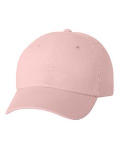 a pink baseball cap on a white background