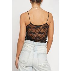 A wardrobe essential, this lace v-neck cami top is the perfect way to update your look! Add some subtle elegance and style with the timeless lace detailing. With a figure-flattering fit, this cami top is sure to make you look and feel your best. Gotta love a cami that never goes out of style! See through lace Spaghetti strap V neck Tight fit 95% Nylon, 5% Spandex Chic Lace Cami Top With Built-in Bra, Delicate Lace V-neck Top, Chic V-neck Tank Top With Delicate Lace, Lace V-neck Camisole For Party, Chic Lace Cami Tank Top, Chic Lace Trim Cami Top, Chic Cami Lace Top With Built-in Bra, Chic Lace Top With Spaghetti Straps, Scalloped Lace Sleeveless Camisole