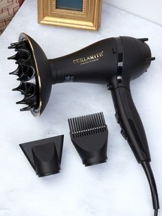 Never compromise again! - Compact dryer with XL diffuser designed specifically to care for all types of curls, perfect for travel (dual voltage). Diffuser Attachment, Frizzy Curls, Target Hair Products, Travel Hair Dryer, Glossy Hair, Deva Curl, Bouncy Curls, Soft Waves, Types Of Curls