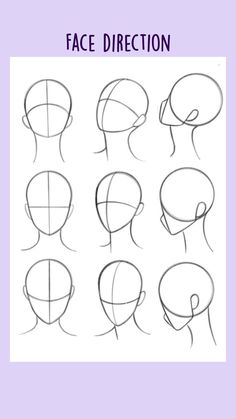 how to draw the face in different ways