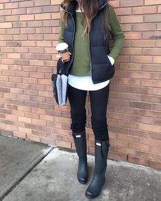 Posts from cbstyled | LIKEtoKNOW.it Sahm Wardrobe, Alaska Style, Maine Winter, Saturday Outfit, Hunter Shoes, Stunning Outfits, Cute Fall Outfits, Boot Socks, Casual Winter Outfits