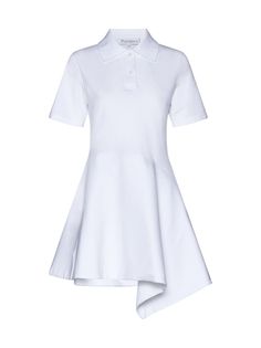 Dress from J. W. Anderson Composition: ->cotton, 100% | J. W. Anderson Women's Dress in White | SS24 Shop Dress, Fantasy Gowns, Sleep Dress, J W Anderson, Jw Anderson, Light Summer, Stage Outfits, Lookbook Outfits, Women's Dress