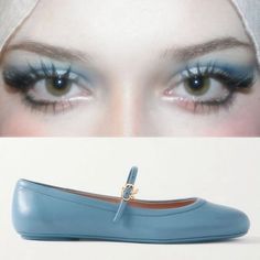 Soft Blue Eyeshadow, Soft Blue Makeup, Swag Makeup, Blue Eyeshadow, Blue Eye