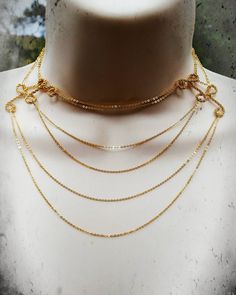 Stassi's "Grecian Goddess" by GeorgiJules on Etsy Gold Pulls, Gold Leafing, Grecian Goddess, Lake Arrowhead, The Reunion, Delicate Chain, Gold Plated Chains, Gorgeous Necklaces, Cute Jewelry