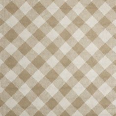 a brown and white checkered fabric