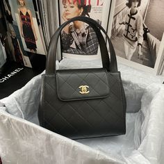 SHOP MORE LUXURY PRODUCTS HERE Description Chanel Co Co Shoulder Flap Bag Black For Women 11.5in/29 cm Measurements: 23 x 29 xÃƒÂ¯Ã‚Â¿Ã‚Â½ÃƒÂ¯Ã‚Â¿Ã‚Â½ÃƒÂ¯Ã‚Â¿Ã‚Â½ÃƒÂ¯Ã‚Â¿Ã‚Â½ cm / 9 x 11.5 x 3.5 inches (Length x Width x Height) ChainBlackZipper insideGold-toned hardware Include box, dust bag.This product is of the premium quality. Louis Vuitton Shirt, Chanel Shirt, Tas Fashion, Chanel Collection, Gucci Gg Marmont, Chanel Bags, Cute Bag, Chanel Handbags, Flap Bag