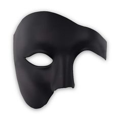 PRICES MAY VARY. Package Includes: 1 Pack vintage half face men's phantom of the opera masquerade masks. Comfortable, Lightweight, Universal-fitting design. Size of the Masks: W 14 cm * H 17 cm/6.7’’*5.5''. One size fit Most. The eye holes are perfect sized and comfortable. Quality Material: Phantom of The Opera Half Face Masks are made of 100% high quality eco-friendly light-weight hard plastic. No flaking of paint, no messy excess glue residue, and no discoloration. Comfortable Design: This Ma Black Venetian Masks And Prosthetics For Mardi Gras, Black Theater Masks And Prosthetics For Halloween, Black Masks And Prosthetics For Halloween Theater, Black Halloween Masks And Prosthetics For Theater, Black Venetian Mask For Mardi Gras, Venetian Black Mask For Mardi Gras, Black Mardi Gras Cosplay Masks, Black Eye Mask For Theater Costume Accessories, Black Eye Mask For Theater Costume